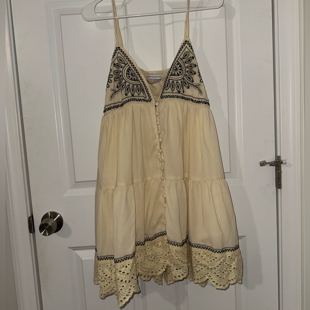 NWT Urban Outfitters Cream Dress